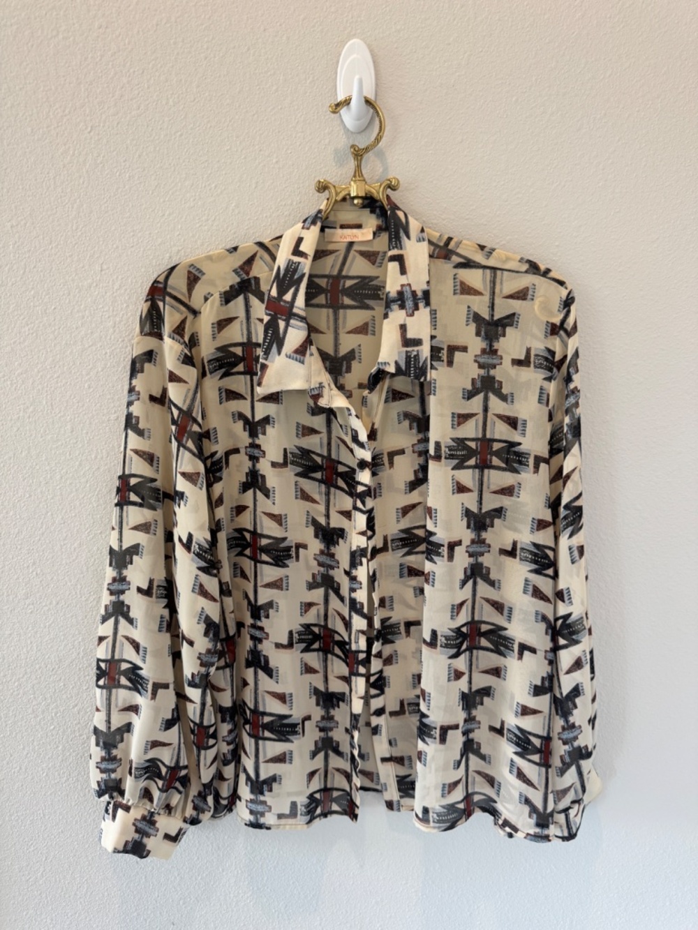 KAITLYN Button-up Blouse